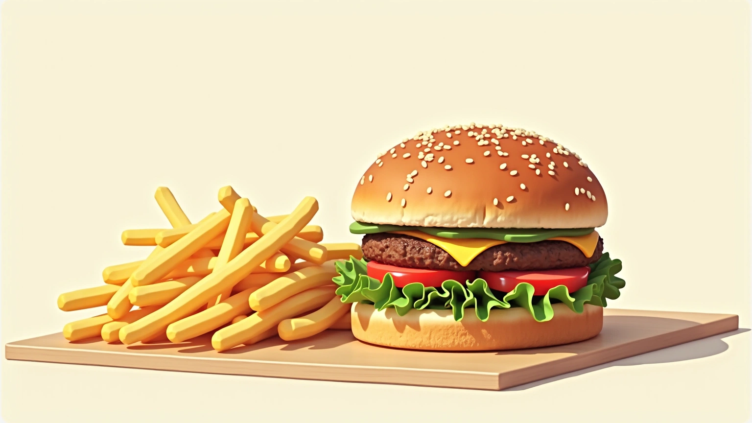 Healthy fast food meal with a grilled chicken sandwich, side salad, and water on a table